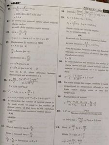 Allen NEET-UG &amp; AIPMT Test Papers