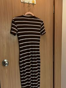 Striped Midi Dress