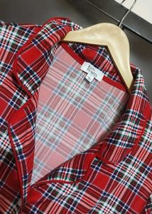 Multi Check Printed Shirt For 40 Bust