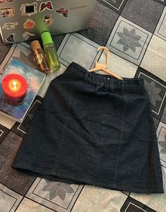 denim skirt 💗