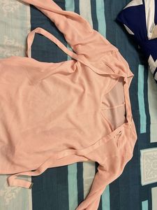 Pink Wrap Top