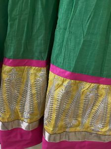 Elegant Green Anarkali Kurti