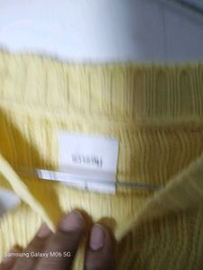 sinsay Yellow Knit Sweater