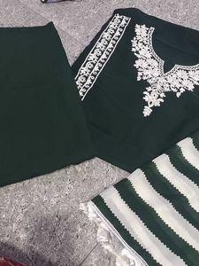 Elegant Embroidered Kurta Set
