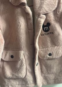 V.B.E. Pink Faux Fur Jacket