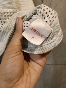 Stylish Knit Crop Top (SIZE-M)