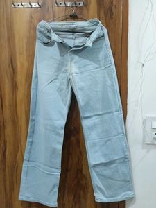 Light Wash Wide Leg Jeans