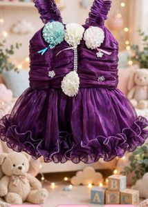 Adorable Purple Party Dress