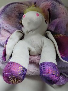 Cute Unicorn Plush Backpack