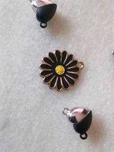 Cute Panda &amp; Flower Charms