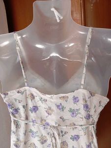 Floral Print Mini Dress