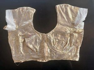 Gold Sequin Blouse