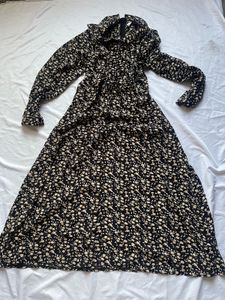Floral Print Midi Dress