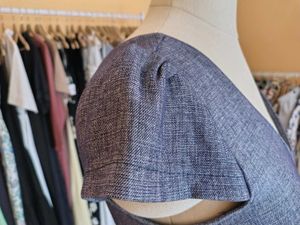 Denim Textured Bodycon Dress