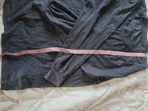 Gray Long Sleeve T-Shirt