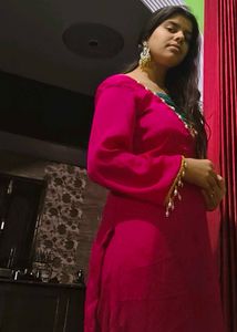 Beautiful Pink Kurta Set