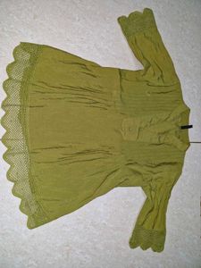 Stylish Olive Green top