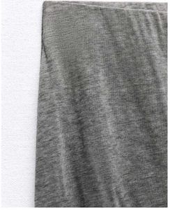 Grey Maxi Skirt