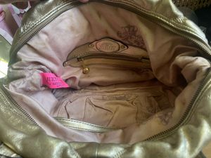 Chic Metallic Gold Hobo Bag