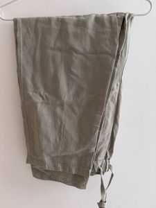 Zara- Sage Green Linen Blend Pants