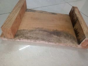 Unique Rustic Wood Tablet Stand