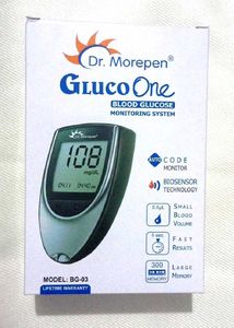 Dr. Morepen Gluco One Blood Glucose Monitor