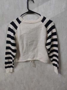 Striped '1997' Knit Top