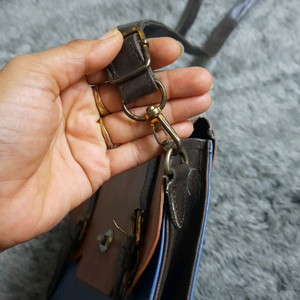 beautiful leather sling bag
