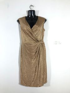 Gold Party Wear Dress (Women’s)