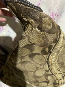 Vintage Y2K Coach Signature Soho Hobo Bag