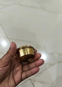 Small Brass kumkum dani