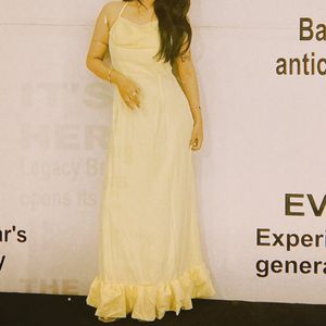 Chic Yellow Maxi Dress