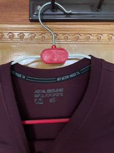 Jockey Maroon T-shirt