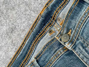 Classic Blue Wash Bootcut Jeans