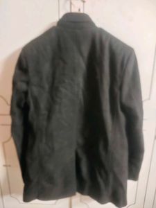 Calvin Klein Energi Black Wool Blend Coat