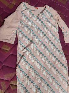 Floral Print Kurta