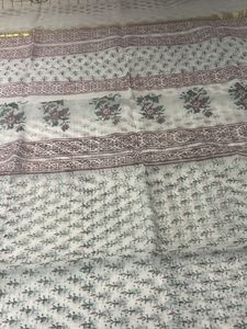 Beautiful Hand Block Print Saree