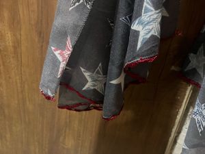 Star Print Scarf