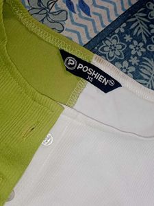 Two Toner Korean Style Cardigan