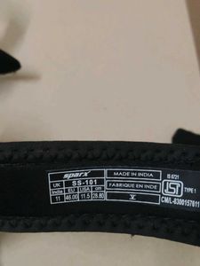 Sparx Black Sandals