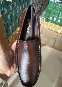 Men's Brown Leather Loafers