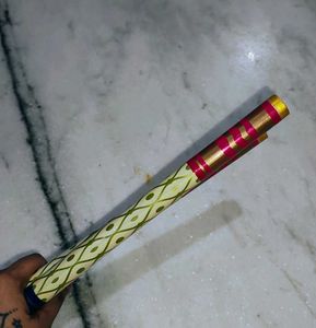 Traditional Designer Wooden Dandiya Sticks Set | N