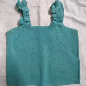 Cute "Good Vibes" Crop Top