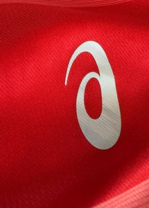 Asics Red Athletic T-Shirt