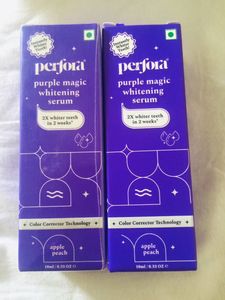 🥰Perfora 2 Pack Purple 🪄Teeth Whitening Serum