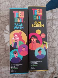 Teen Best Face Wash & Sunscreen Set