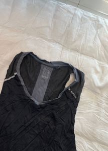 Black Athletic Tank Top