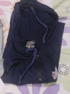 Grey T-Shirt &amp; Navy Top