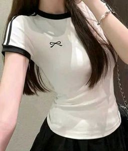 Cute Bow Detail oversized T-Shirt