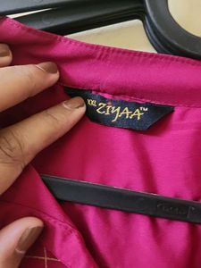 Magenta pink kurti